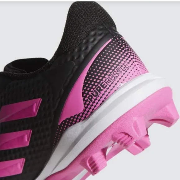 Adidas Softball/Baseball Cleats for Girls. Sizes 3 & 4 - Picture 16 of 16